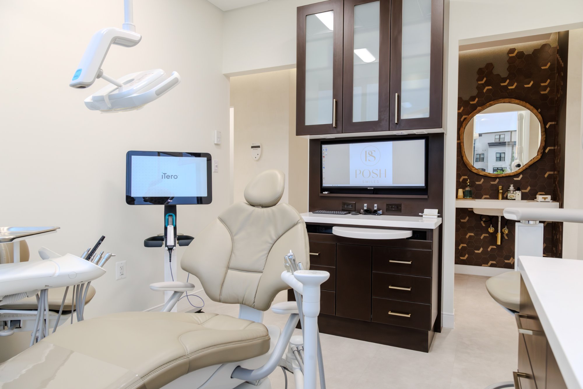 State-of-the-art dental operatory at POSH Smiles